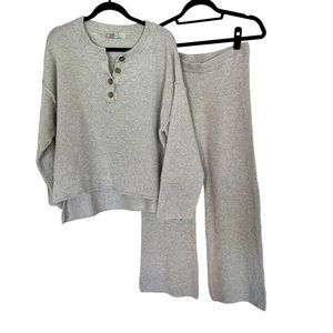 FREE PEOPLE HAILEE SET - IVORY HEATHER - SIZE S